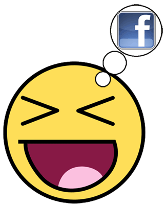 Facebook has started replacing text smileys with graphical smileys aka emoticons